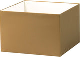 Gold Metallic Base - Gift Box Base - 6 x 6 x 4"