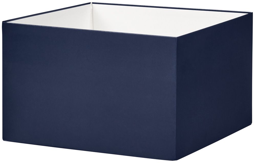 Navy Gift Boxes (Lid & Base) - Sizes: 4 x 4 x 4 to 10 x 10 x 5-1/2