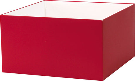 Red Base - Gift Box Base - 10 x 10 x 5-1/2"