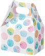 Watercolor Dots - Mini Gable Box - 4 x 2-1/2 x 2-1/2"