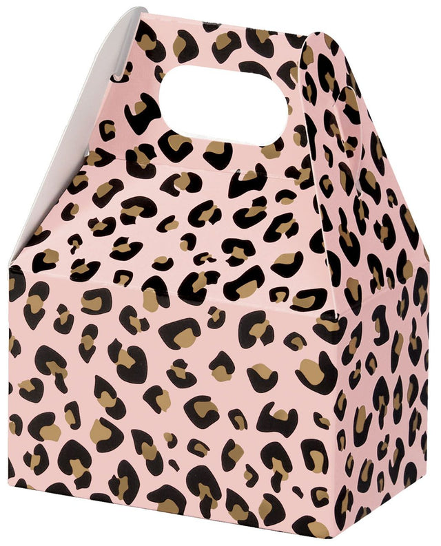 Leopard Print - Gable Box - 4 x 2-1/2 x 2-1/2"