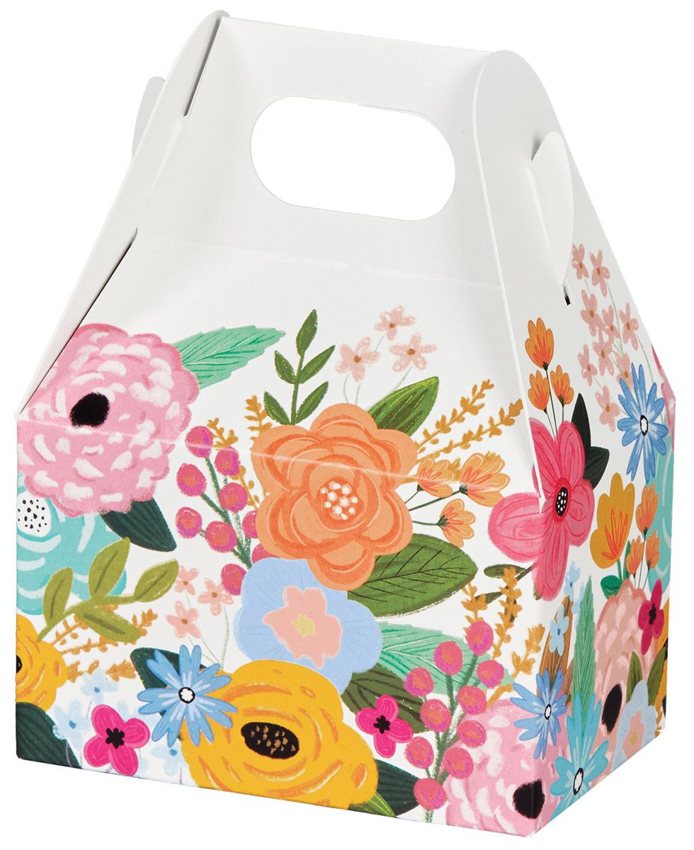 Wildflower Garden - Gable Box - 4 x 2-1/2 x 2-1/2"