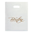 Frosted Clear - Die Cut Handle Bag - 10 x 5 x 13" (4 mil)