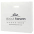 Frosted Clear - Die Cut Handle Bag - 16 x 6 x 15" (4 mil)