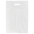 Frosted Clear - Merchandise Bag - Die Cut Handle - 14 x 3 x 21" (2.5 mil)