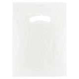 Frosted Clear - Merchandise Bag - Die Cut Handle - 9 x 12" (2.5 mil)