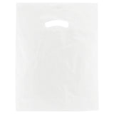 Frosted Clear - Merchandise Bag - Die Cut Handle - 12 x 15" (2.5 mil)
