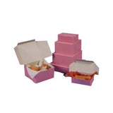 Pink Cake & Pastry Boxes