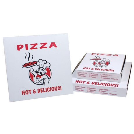 Hot & Delicious Printed Pizza Boxes