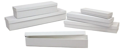 White - Silverware Box - 9-3/4 x 3 x 2"