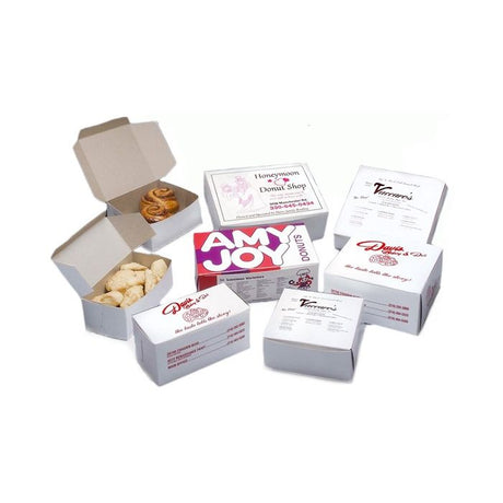 White Pastry & Cake Boxes