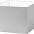 Silver Metallic Base - Gift Box Base - 4 x 4 x 3-1/2"