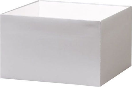 Silver Metallic Base - Gift Box Base - 8 x 8 x 5"