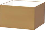 Gold Metallic Base - Gift Box Base - 8 x 8 x 5"