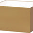 Gold Metallic Base - Gift Box Base - 10 x 10 x 5-1/2"