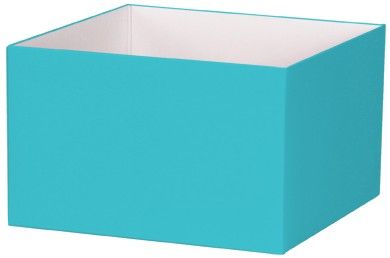 Robin's Egg Blue - Gift Box Base - 8 x 8 x 5"