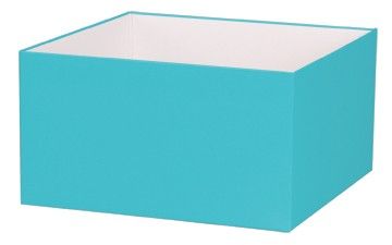 Robin's Egg Blue - Gift Box Base - 10 x 10 x 5-1/2"