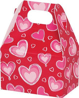 Ombre Hearts - Mini Gable Box - 4 x 2-1/2 x 2-1/2"
