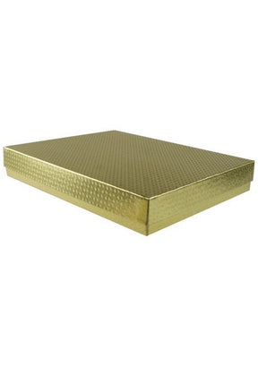 Gold Diamond - Rigid Candy Box - Lid & Base - (1 lb) 10-1/2 x 8-1/8 x 1-1/2"