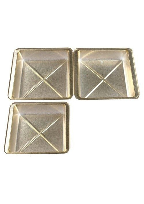 Gold - Candy Tray - (1/8 lb & 1/4 lb) 6-1/2 x 3-1/2"
