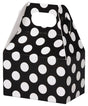 Black & White Dots - Mini Gable Box - 4 x 2-1/2 x 2-1/2"