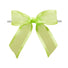 Kiwi Green - Ballet Bow with Twist Tie - 3-1/2" Width Bow - 4" Clear Twist Tie