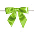 Kiwi - Bow with Twist Tie - 3-1/2" Width Bow - 4" Twist Tie