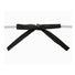 Black - Paper Raffia Bow with Twist Tie - 3-1/2" Width Bow - 4" Clear Twist Tie