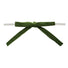 Olive - Paper Raffia Bow with Twist Tie - 3-1/2" Width Bow - 4" Clear Twist Tie