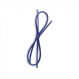 Metallic Blue - Pre Tied Stretch Loop - 19" Loop (28" untied)