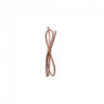 Metallic Copper - Pre Tied Stretch Loop - 6" Loop (13" untied)