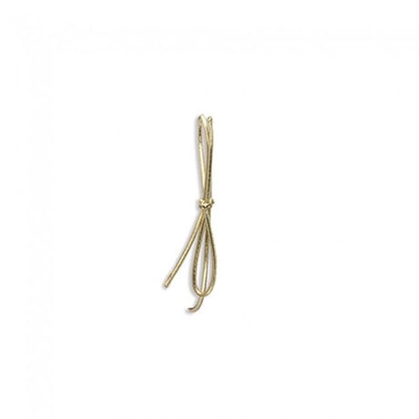 Metallic Gold - Pre Tied Stretch Loop - 6" Loop (13" untied)
