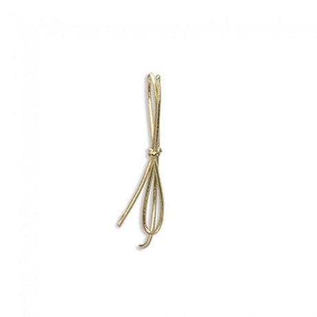 Metallic Gold - Pre Tied Stretch Loop - 8" Loop (14" untied)
