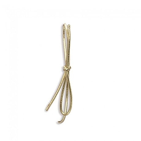 Metallic Gold - Pre Tied Stretch Loop - 14" Loop (22" untied)