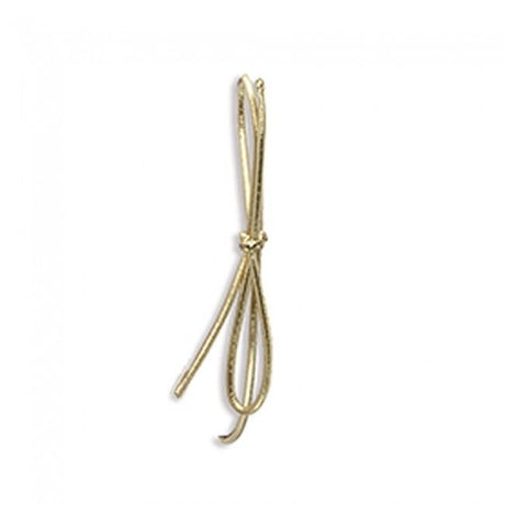 Metallic Gold - Pre Tied Stretch Loop - 16" Loop (25" untied)