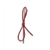 Metallic Red - Pre Tied Stretch Loop - 16" Loop (25" untied)