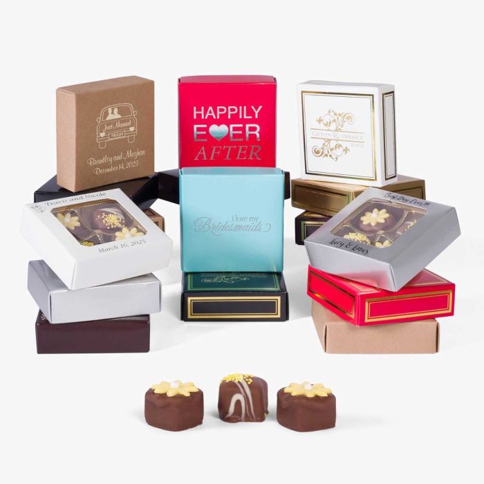 3 oz Square Boxes - Box & Wrap
