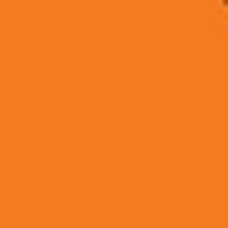 Matte Orange Foil Hot Stamp