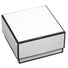 White - Rodeo Jewelry Box - 9 x 4-1/2 x 2"