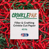 Crinkle paper 40lb Christmas Shredded paper