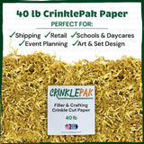 40 LB French Vanilla Crinkle Paper