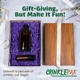 40lb Purple Crinkle Paper