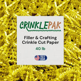 40 LB Yellow Crinkle Paper