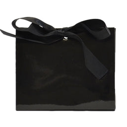 Gloss Black - Purse Box - 4.5 x 2 x 3.75"