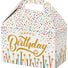 Happy Birthday Stars - Gable Box - 8-1/2 x 5 x 5-1/2"