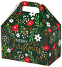 Botanical Christmas - Gable Box - 8-1/2 x 5 x 5-1/2"