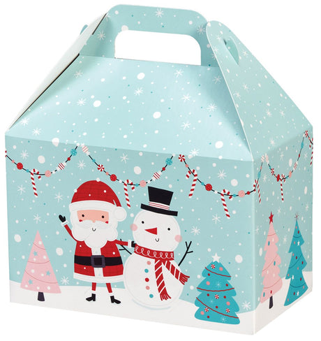 Winter Wonderland - Gable Box - 8-1/2 x 5 x 5-1/2"