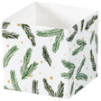 Holly Jolly Christmas - Square Party Favor Gift Box - 3-3/4 x 3-3/4 x 3-3/4"