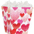 Confetti Hearts - Sweet Treat Boxes - 4 x 4 x 4-1/2"