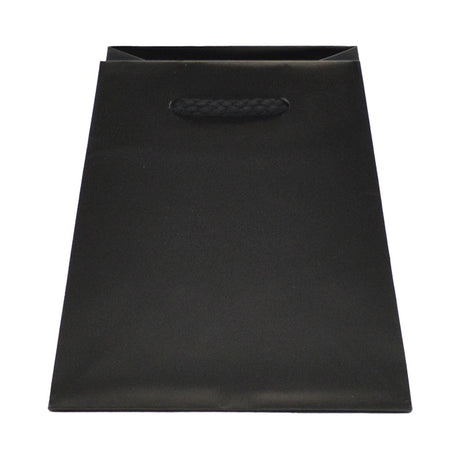 Matte Black - Trapezoid Tote - 4.5" (L-Top) / 6.25" (L-Bottom) x 4" (W) x 6" (H)